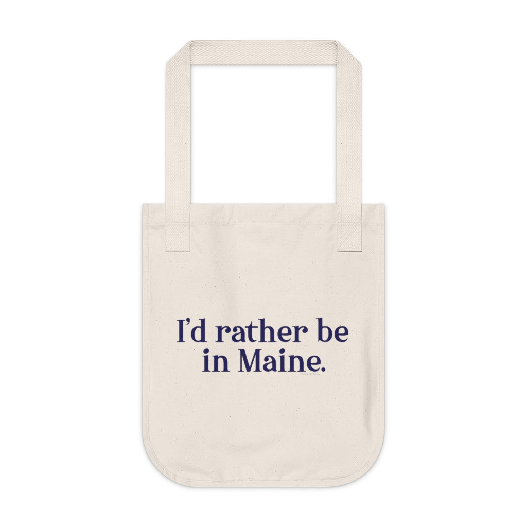 I'd rather be in Maine tote bag // Maine gifts and merch // finding connecticut 