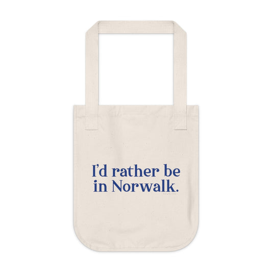 I'd rather be in Norwalk tote bag // norwalk connecticut gifts and merch // finding connecticut 