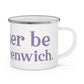 I'd rather be in Old Greenwich // Old Greenwich Connecticut camping mug // Finding Connecticut 