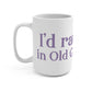 I'd rather be in Old Greenwich // Old Greenwich Connecticut mugs // Finding Connecticut 