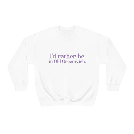 greenwich ct / connecticut uniesx shirt 

I'd rather be in Old Greenwich // Old Greenwich Connecticut unisex sweatshirts  / Finding Connecticut 