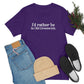 I'd rather be in Old Greenwich // Old Greenwich Connecticut unisex t shirt  / Finding Connecticut 