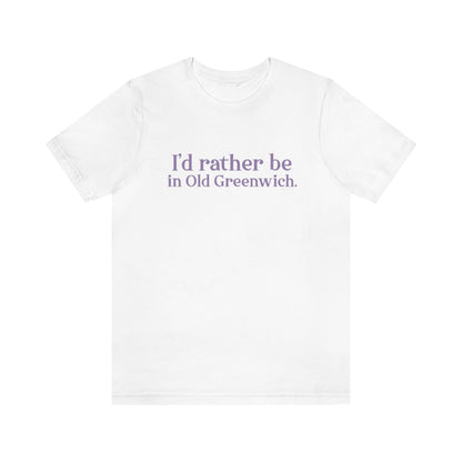 greenwich ct / connecticut unisex tee shirt

I'd rather be in Old Greenwich // Old Greenwich Connecticut unisex t shirts / Finding Connecticut  