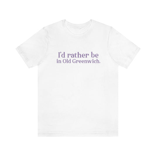 greenwich ct / connecticut unisex tee shirt

I'd rather be in Old Greenwich // Old Greenwich Connecticut unisex t shirts / Finding Connecticut  