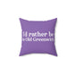 I'd rather be in Old Greenwich // Old Greenwich ct pillows  / Finding Connecticut 