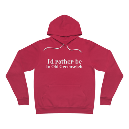 greenwich ct / connecticut hooded sweatshirt hoodie 

I'd rather be in Old Greenwich // Old Greenwich ct unisex hoodie sweatshirts / Finding Connecticut  