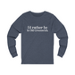greenwich ct / connecticut long sleeve tee shirt 

I'd rather be in Old Greenwich // Old Greenwich ct unisex long sleeve shirts / Finding Connecticut 
