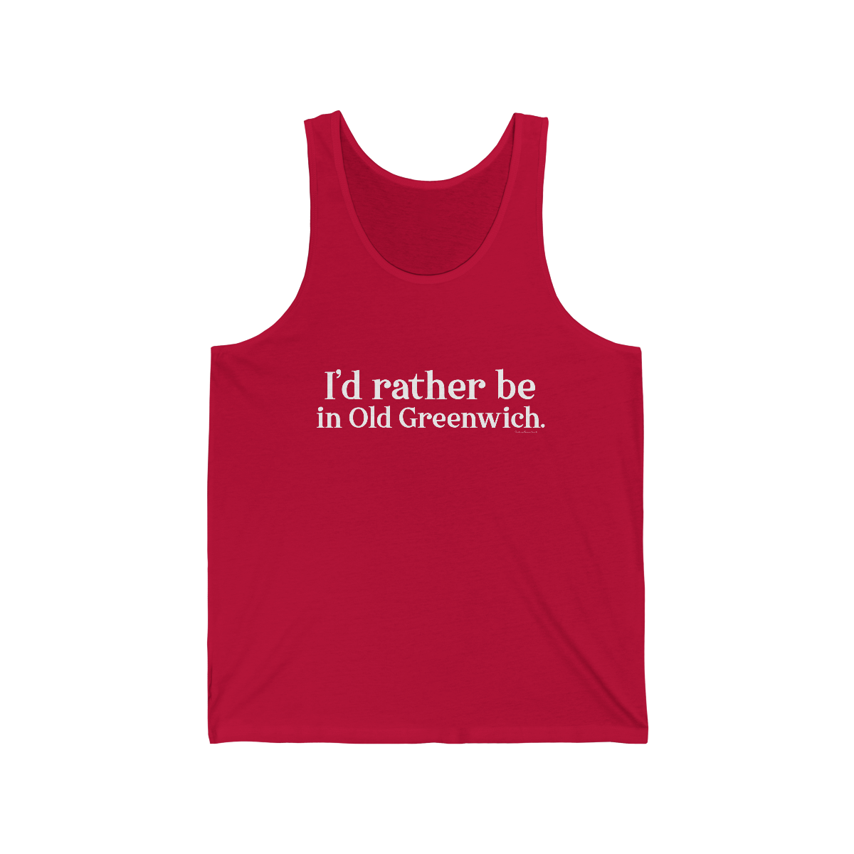 greenwich ct / connecticut unisex tank top

I'd rather be in Old Greenwich // Old Greenwich ct unisex tank tops / Finding Connecticut  