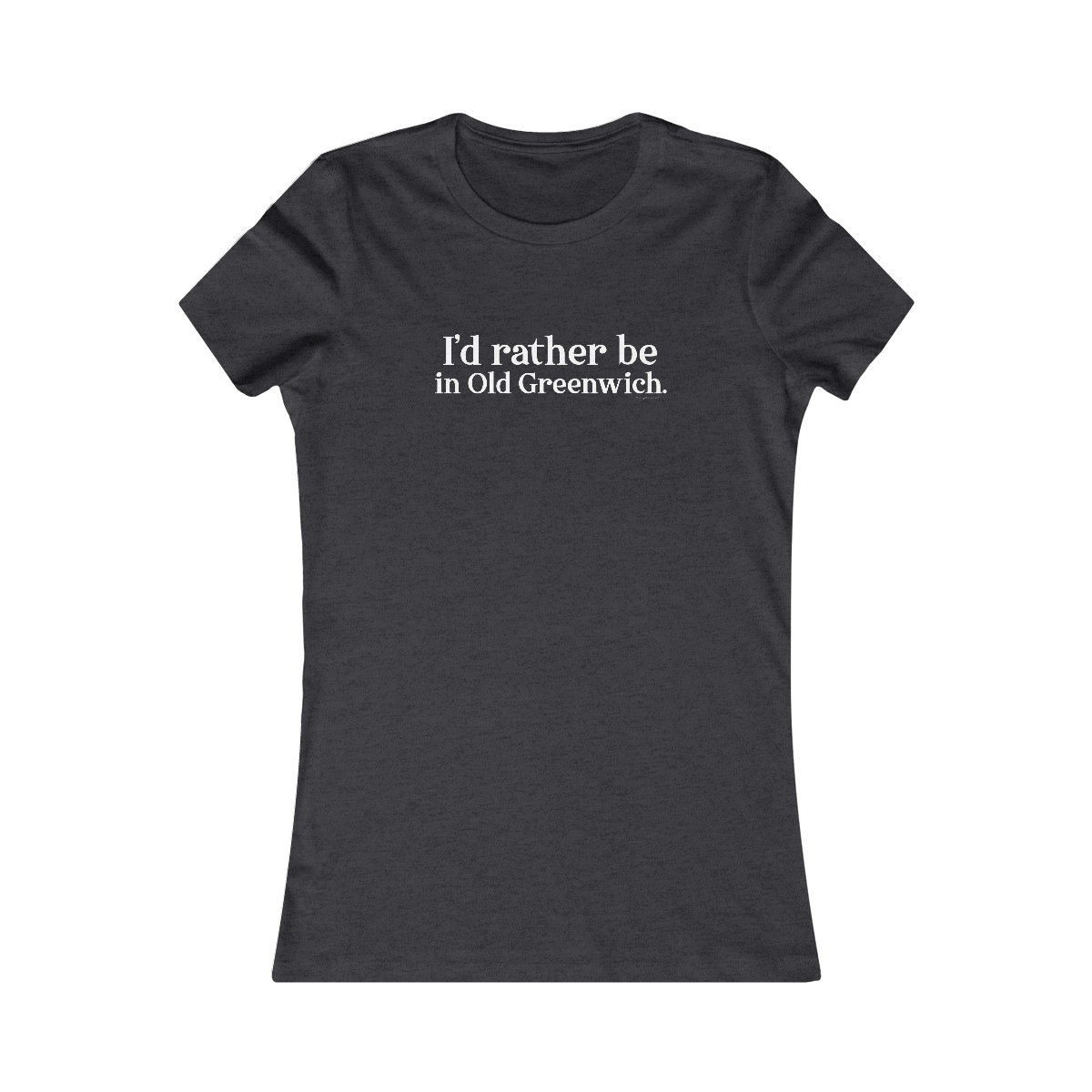 I'd rather be in Old Greenwich // Old Greenwich ct women's t shirts  / Finding Connecticut  6