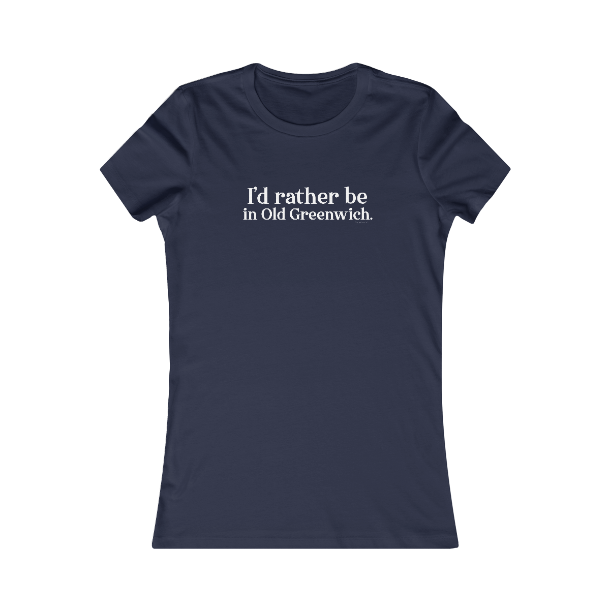 I'd rather be in Old Greenwich // Old Greenwich ct women's t shirts  / Finding Connecticut  6