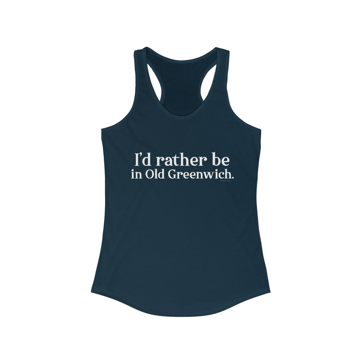 greenwich ct / connecticut womens tank top shirt 

I'd rather be in Old Greenwich // Old Greenwich ct  womens tank top shirt  / Finding Connecticut  