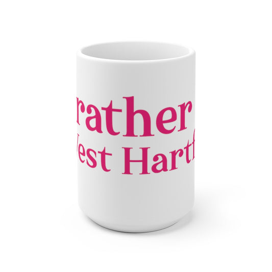 I’d rather be in West Hartford mugs.  West Hartford Connecticut tee shirts, hoodies sweatshirts, mugs, and other apparel, home gifts, and souvenirs. Proceeds of this collection go to help Finding Connecticut’s brand. Free USA shipping. 

I'd rather be in West Hartford // west hartford conncticut mug/// finding connecticut