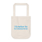 I'd rather be in connecticut tote bag // connecticut gifts and merch // finding connecticut 