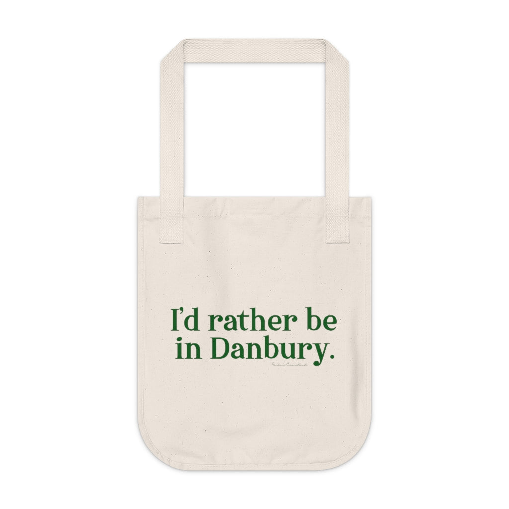 I'd rather be in danbury tote bag // danbury connecticut gifts and merch // finding connecticut 