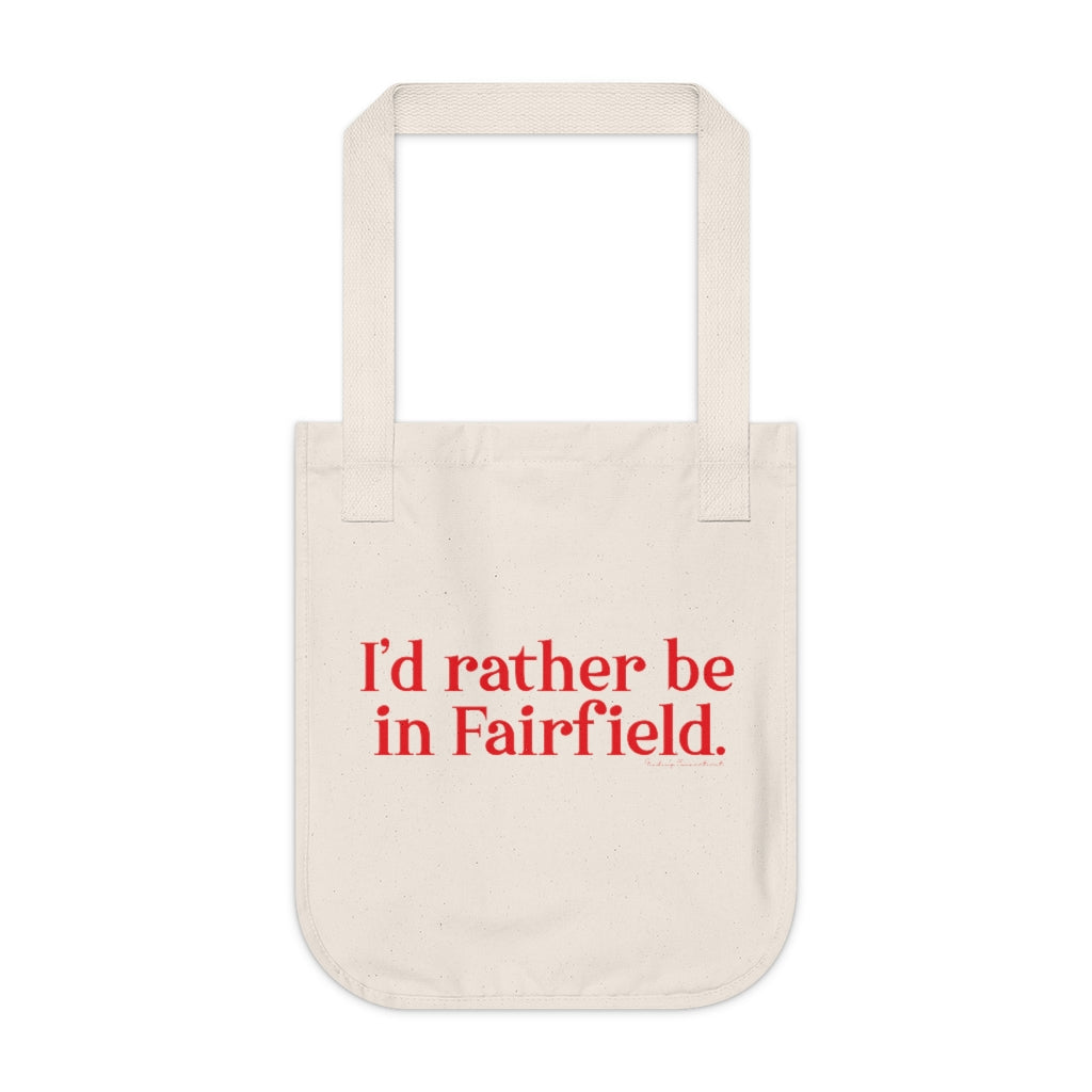 I'd rather be in fairfield tote bag // fairfield conencticut gifts and merch // finding connecticut 