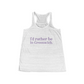 I'd rather be in greenwich mouse pad // greenwich connecticut womans tank top shirt  // finding connecticut 