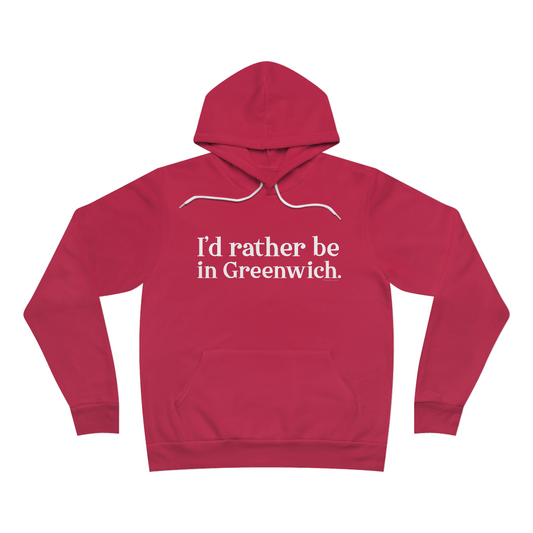 I'd rather be in greenwich hooded sweathshirt hoodie 

I'd rather be in greenwich // greenwich unisex hoodie sweatshirts  // finding connecticut 
