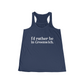 greenwich ct / connecticut womens tank top shirt 

I'd rather be in greenwich // greenwich woman's flowy tank tops // finding connecticut 