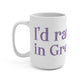 I'd rather be in greenwich mouse pad // greenwich connecticut mugs // finding connecticut 