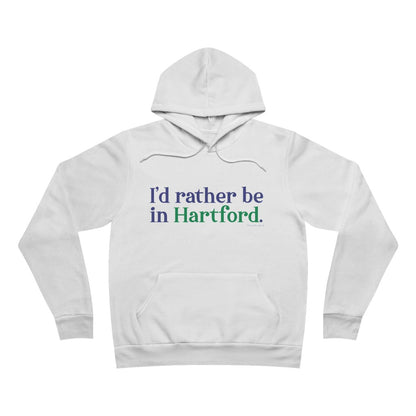 I’d rather be in Hartford Unisex Sponge Fleece Pullover Hoodie   Proceeds of this collection go to help build Finding Connecticut’s website and brand. • Free USA shipping.   Click here to go to our home page 

I'd rather be in hartford // hartford connecticut hoodie sweatshirt //finding connecticut