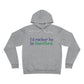 I’d rather be in Hartford Unisex Sponge Fleece Pullover Hoodie   Proceeds of this collection go to help build Finding Connecticut’s website and brand. • Free USA shipping.   Click here to go to our home page 

I'd rather be in hartford // hartford connecticut hoodie sweatshirt //finding connecticut