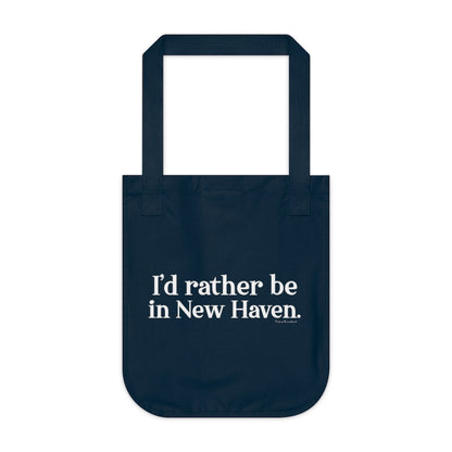 I'd rather be in new haven tote bag // new haven connecticut gifts and merch // finding connecticut 