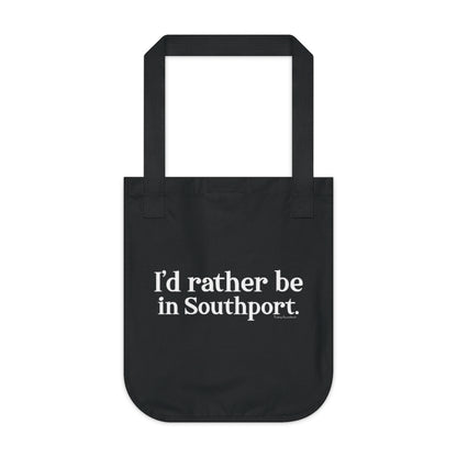 I'd rather be in southport tote bag // southport connecticut gifts and merch // finding connecticut 