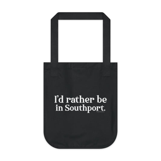 I'd rather be in southport tote bag // southport connecticut gifts and merch // finding connecticut 