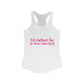 I'd rather be in west hartford // west hartford conncticut womens tank top shirt // finding connecticut