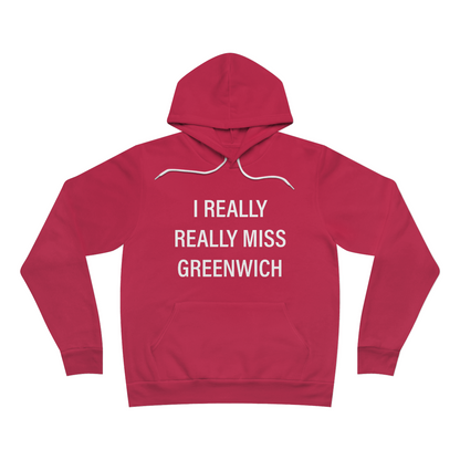 I really really miss greenwich / greenwich ct unisex sweatshirt // finding connecticut 