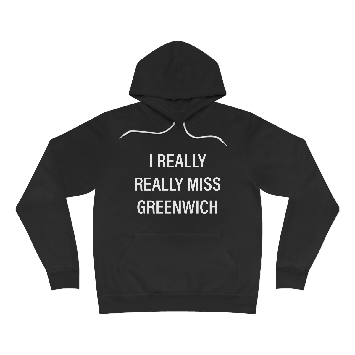 I really really miss greenwich / greenwich ct unisex sweatshirt // finding connecticut 