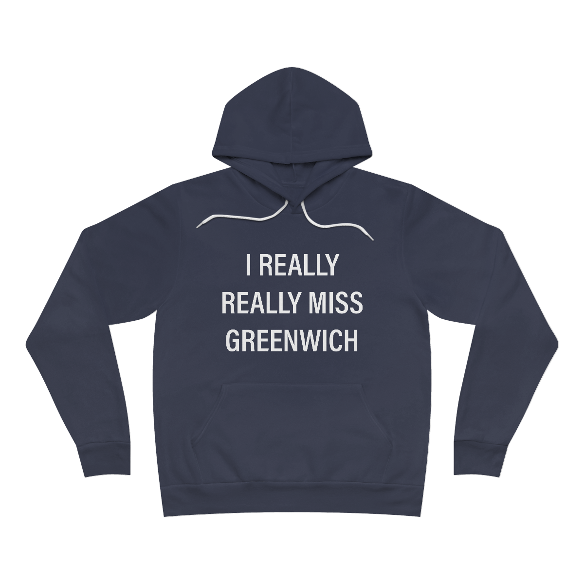 I really really miss greenwich / greenwich ct unisex sweatshirt // finding connecticut 