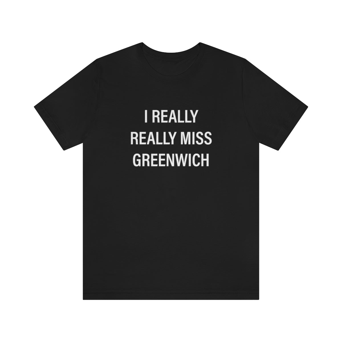 I really really miss greenwich // greenwich ct unisex t shirts // finding connecticut 