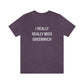 I really really miss greenwich // greenwich ct unisex t shirts // finding connecticut 