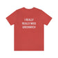 I really really miss greenwich // greenwich ct unisex t shirts // finding connecticut 