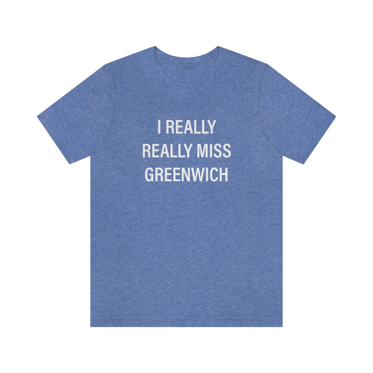 I really really miss greenwich // greenwich ct unisex t shirts // finding connecticut 