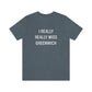 I really really miss greenwich // greenwich ct unisex t shirts // finding connecticut 