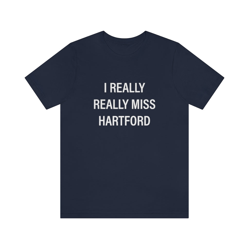 I Really Really Miss Hartford Unisex Jersey Short Sleeve Tee    Proceeds of this collection go to help Finding Connecticut’s website and brand. Free USA shipping.  Click here to go back to our home page

I really really miss hartford // hartfod ct  t shirt // finding conneticut 