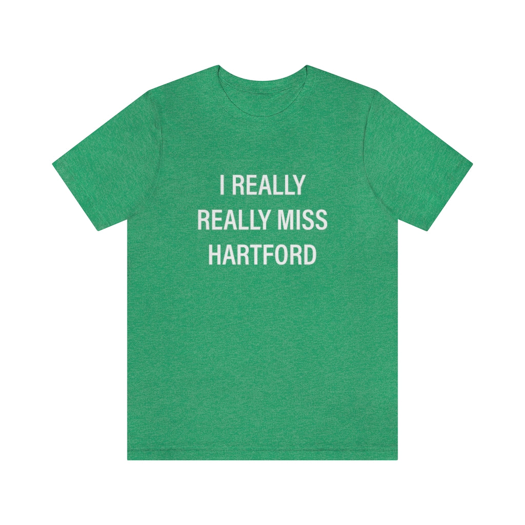 I Really Really Miss Hartford Unisex Jersey Short Sleeve Tee    Proceeds of this collection go to help Finding Connecticut’s website and brand. Free USA shipping.  Click here to go back to our home page

I really really miss hartford // hartfod ct  t shirt // finding conneticut 