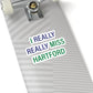 I Really Really Miss Hartford Kiss - Cut Stickers    Proceeds of this collection go to help Finding Connecticut’s website and brand. Free USA shipping.  Click here to go back to our home page

I really really miss hartford // hartford connecticut stickers // finding connecticut 