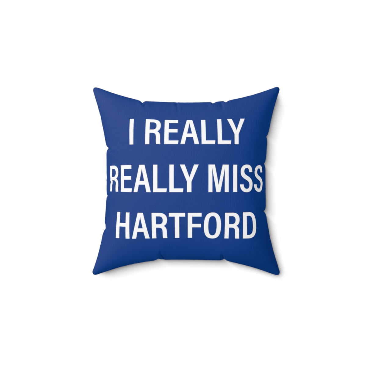 I Really Really Miss Hartford Spun Polyester Square Pillow   Proceeds of this collection go to help Finding Connecticut’s website and brand. Free USA shipping.  Click here to go back to our home page

I really really miss hartford // hartford ct pillow // finding connecticut