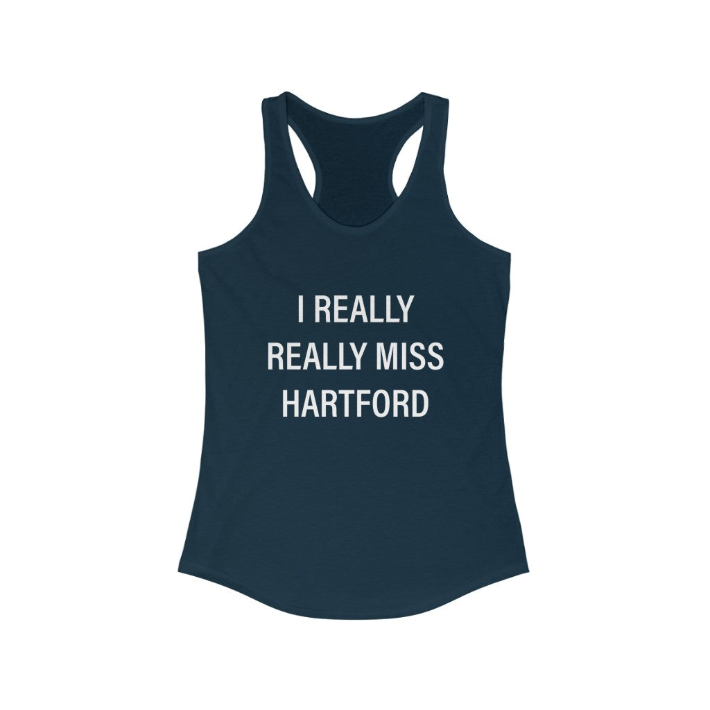 I Really Really Miss Hartford Women's Ideal Racerback Tank   Proceeds of this collection go to help Finding Connecticut’s website and brand. Free USA shipping.  Click here to go back to our home page

I really really miss hartford // hartford ct tank top shirt/// finding connectcut