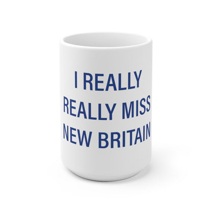 I really really miss new britain // new britain connecticut mug // finding connecticut