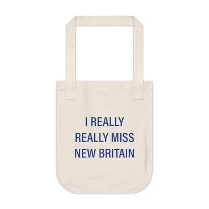 I really really miss new britain // new britain connecticut tote bag /// finding connecticut