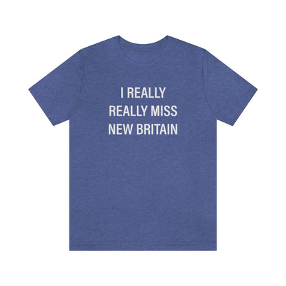 I really really miss new britain // new britain ct unisex t shirt // finding connecticut