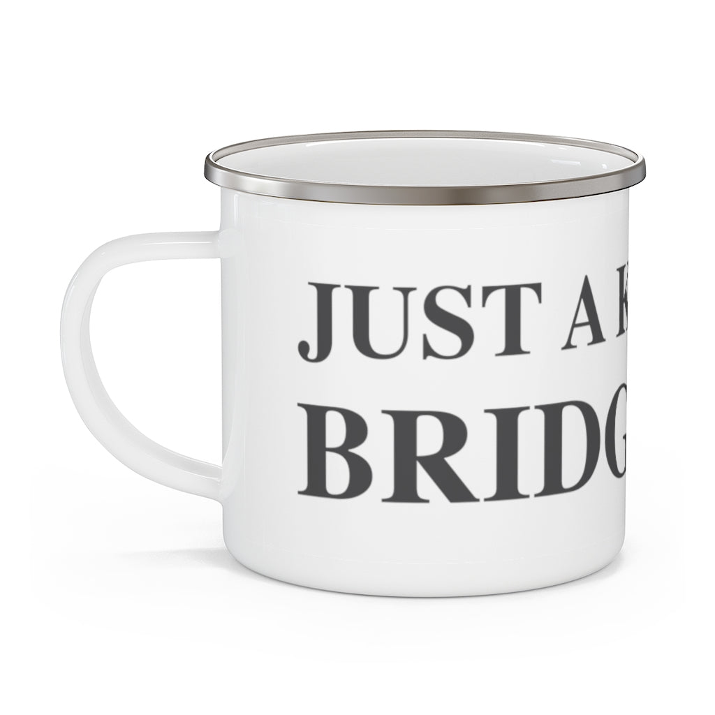 Just a kid from Bridgeport camping mug // bridgeport ct // finding connecticut