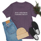 Just a kid from Connecticut / CT t shirt // finding conencticut 