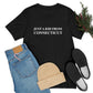 Just a kid from Connecticut / CT t shirt // finding conencticut 