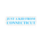 connecticut sticker Just a kid from Connecticut // Connecticut stickers // Finding Connecticut 