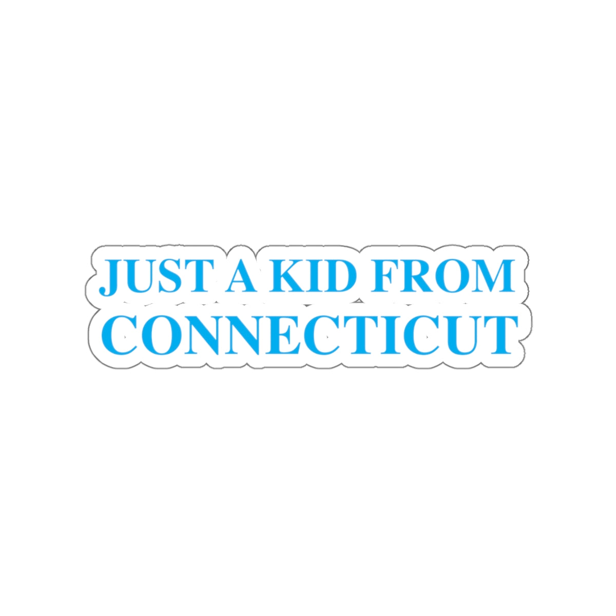 connecticut sticker 

Just a kid from Connecticut // Connecticut stickers // Finding Connecticut 
